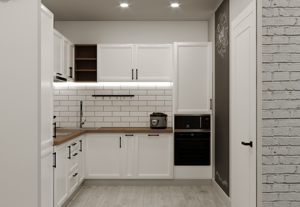 квартира для молодой семьи с ребёнком - кухня