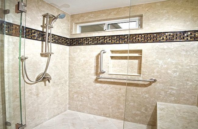 Bathroom - transitional bathroom idea in Orange County