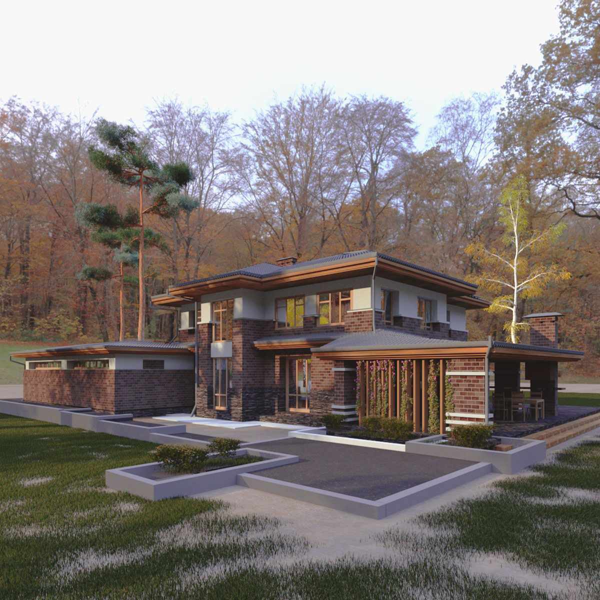 Жилой дом на 28 км Байкальского тракта