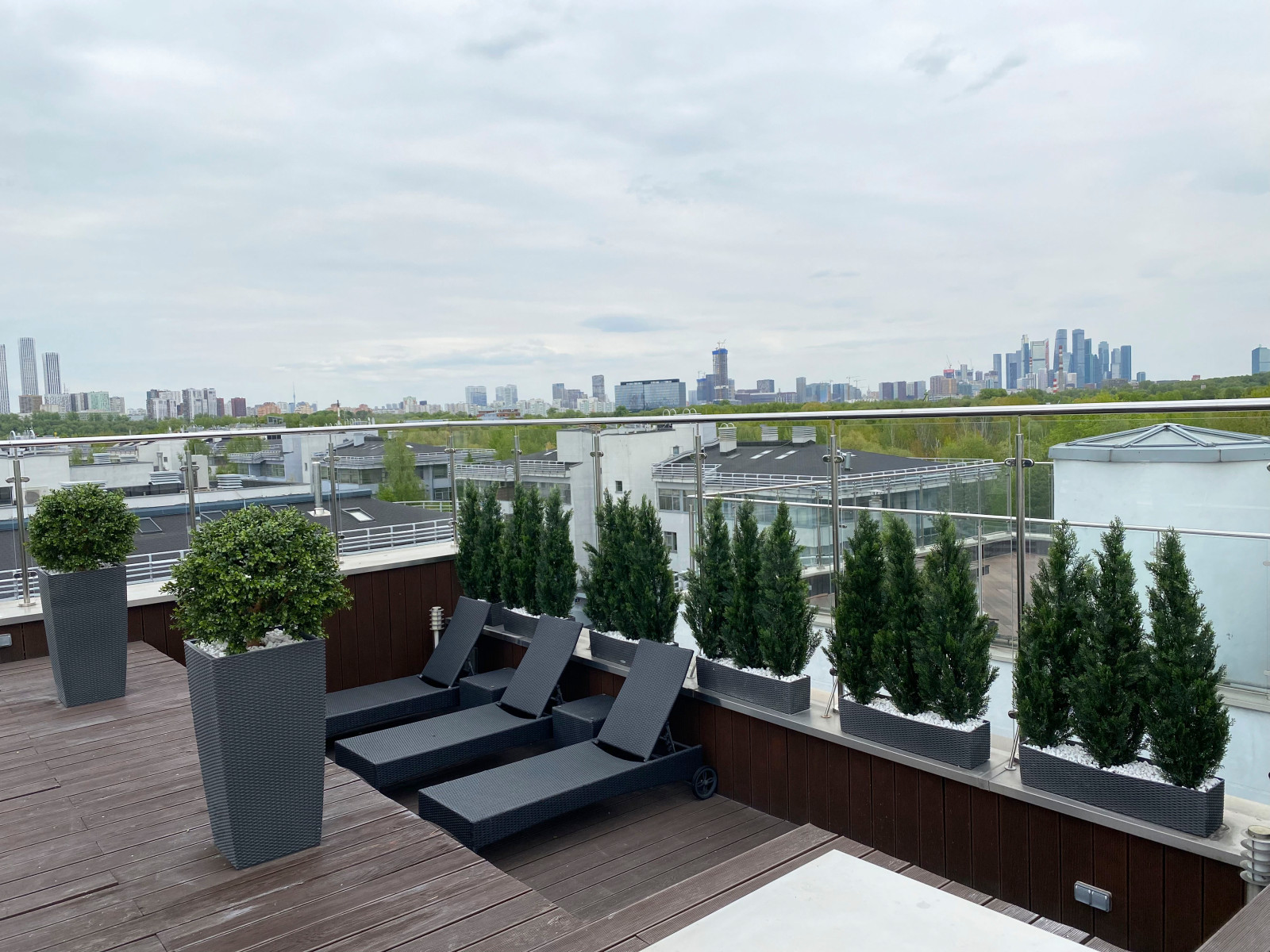 Веранда искусственное озеленение