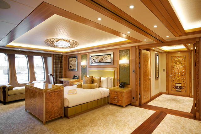 Yacht Interior Klassisch Schlafzimmer Miami Von