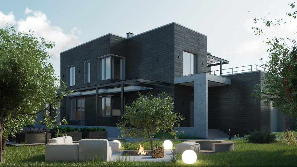 Частный жилой дом в Красноярске