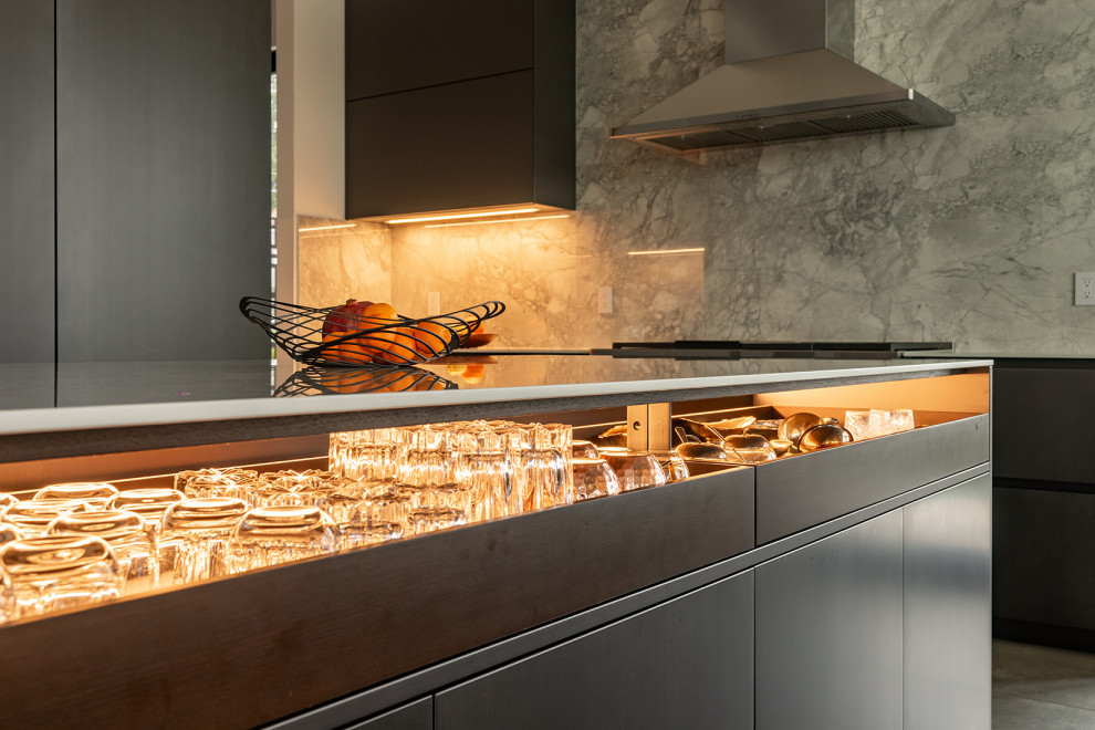 Inspiration for a modern kitchen remodel in Seattle