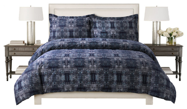Premium Quality Ultra-Soft 3 Piece Duvet Cover Set by The Home Collection