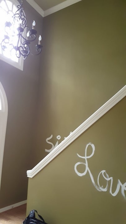 "BEFORE PHOTO" Before and After Paint Project