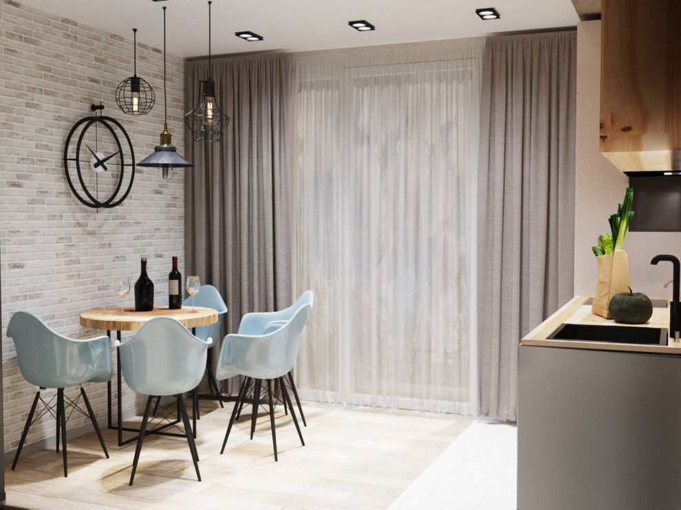 Дизайн-проект однокомнатной квартиры