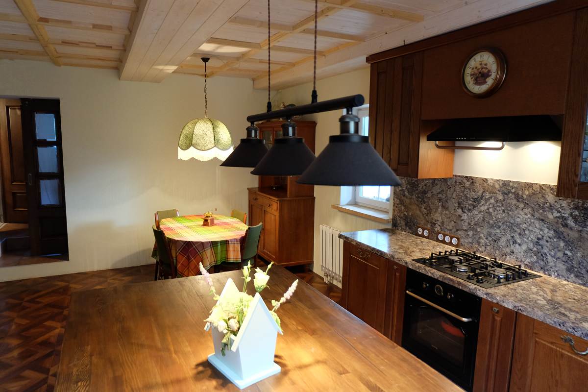 Кухня в частном доме