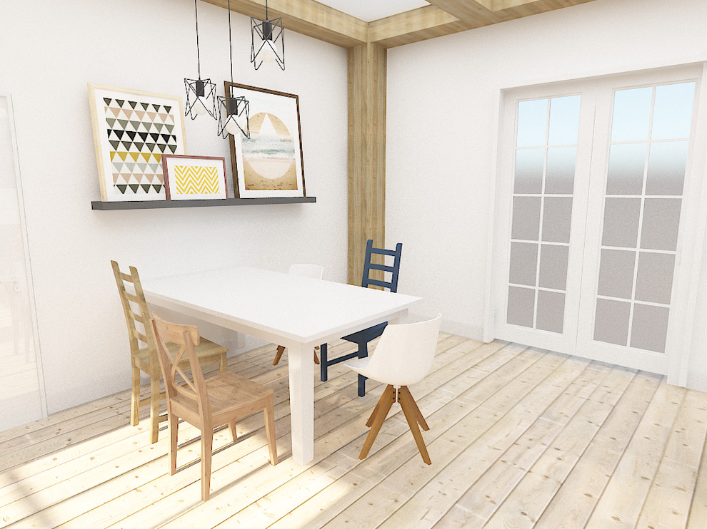 Квартира с балками