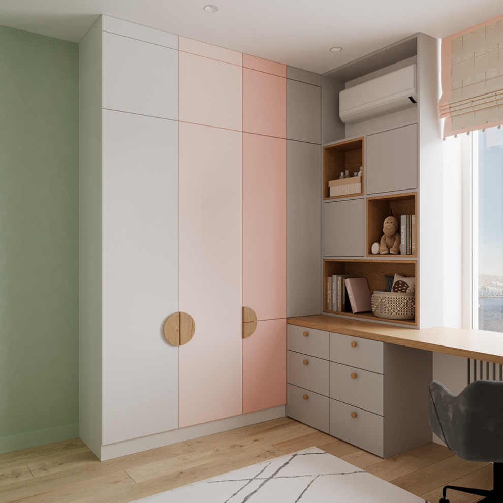 Евро трехкомнатная квартира в современном стиле ЖК Атмосфера