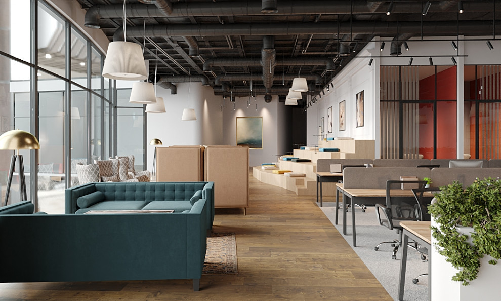 Красивый коворкинг