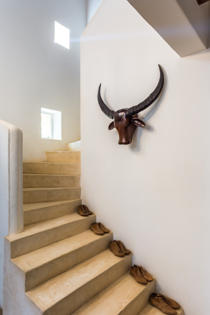 Villa Son Muda eclectic-staircase