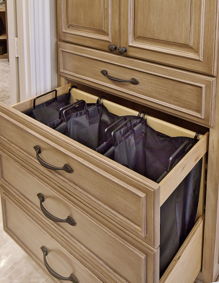 Closet Hamper Transitional Dallas by EURO Design Build