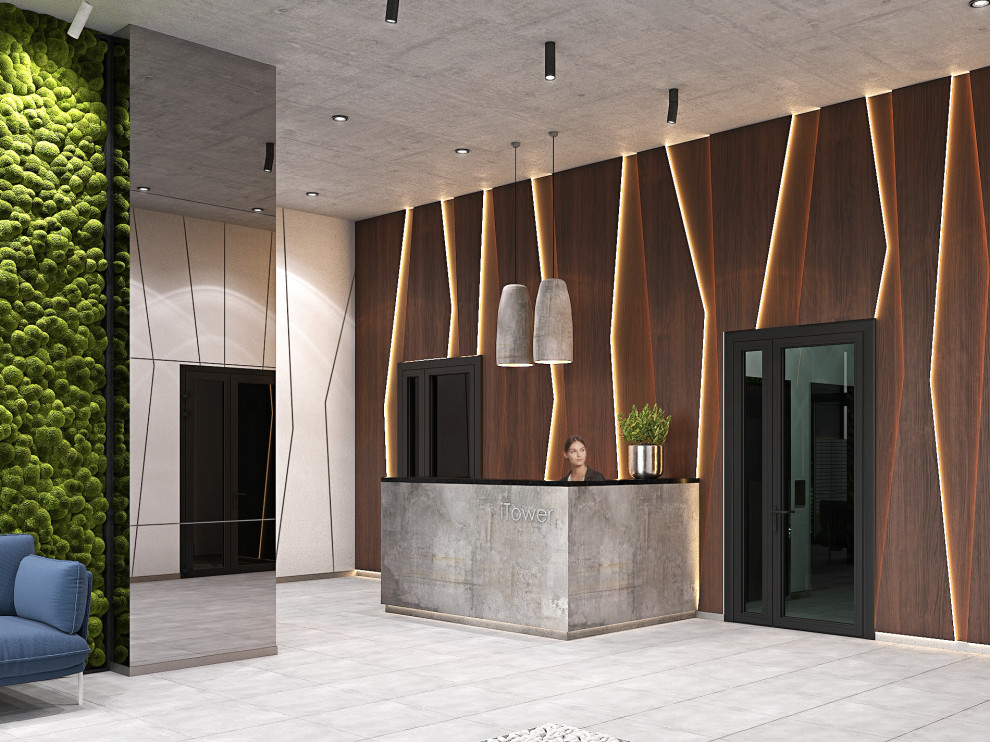 Дизайн МОП PR-9 ЖК ITOWER дом №1