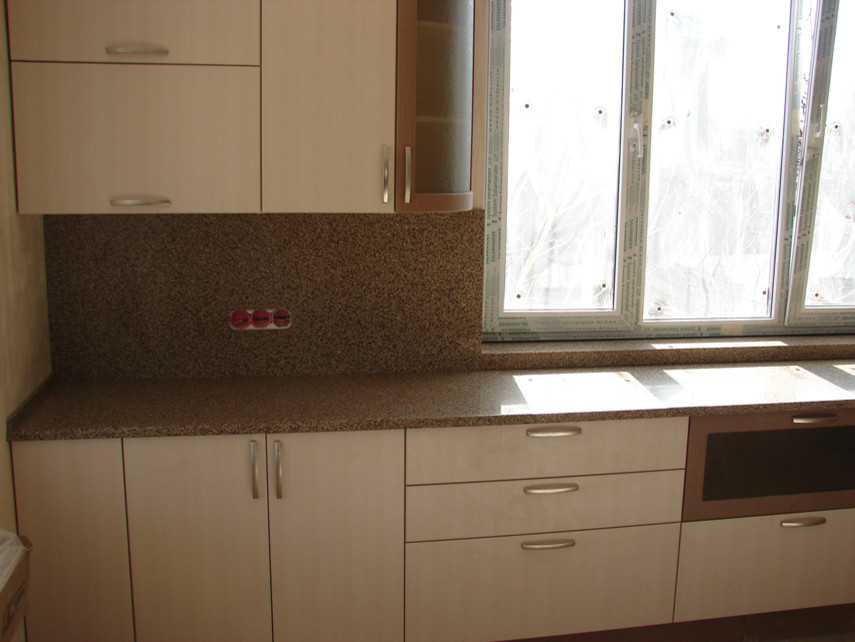 Столешница на кухню из кварца Plazastone Terra Petrosa 9120