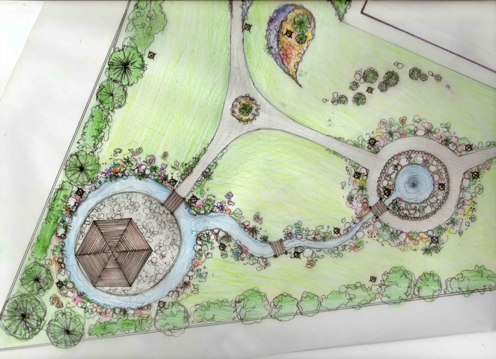 Эскиз сада
