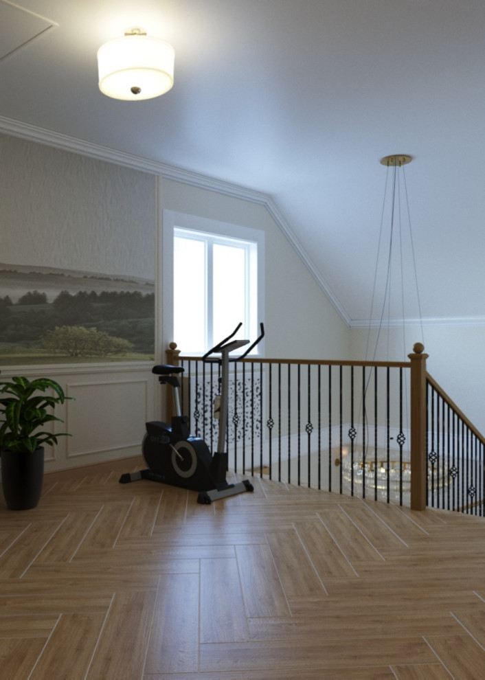 Загородный дом. Лестница