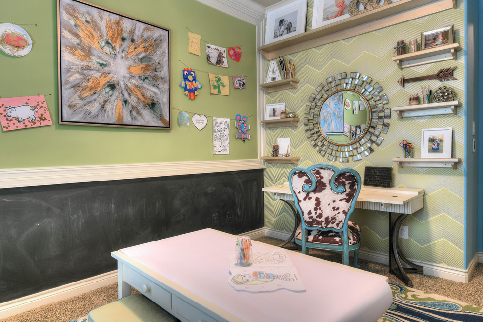 Design ideas for a transitional kids' room in Houston.