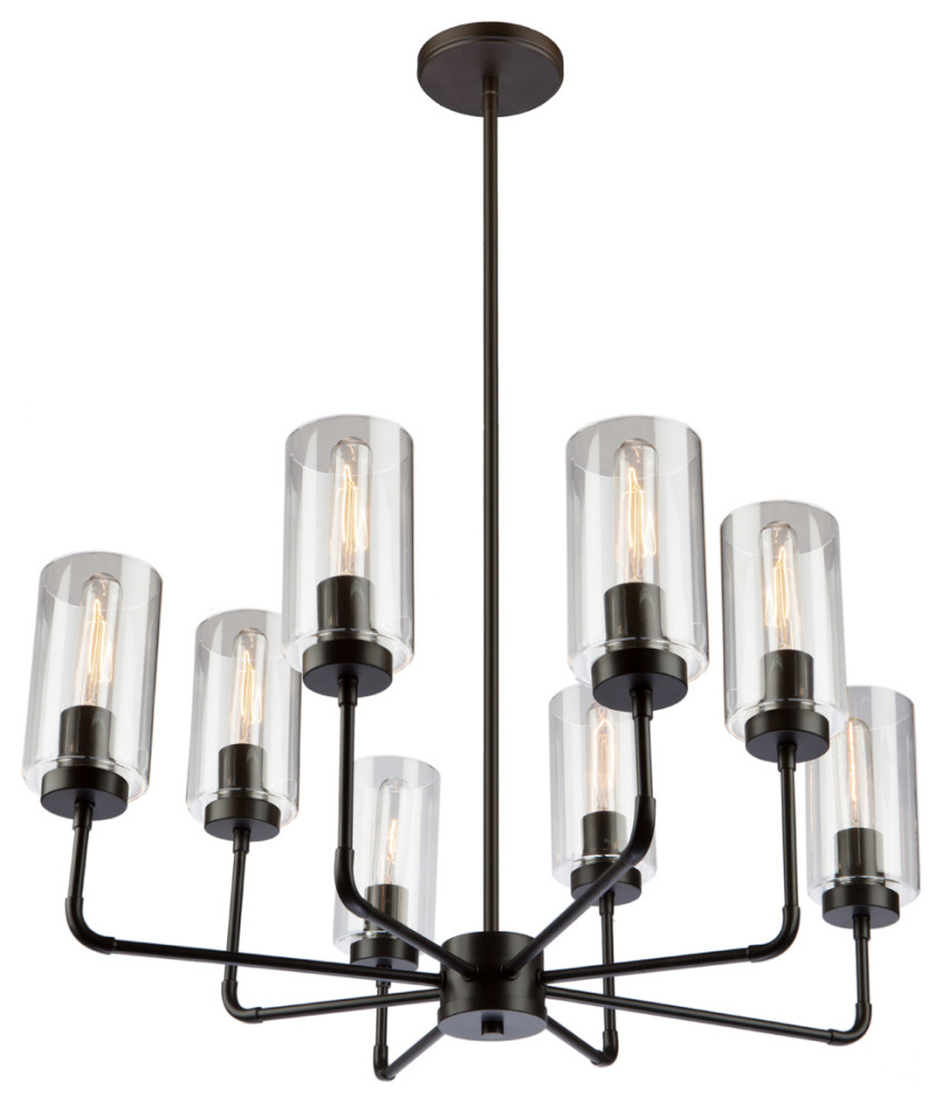 Ray Chandelier, Oil Rubbed Bronze - Transitional - Chandeliers - by ...