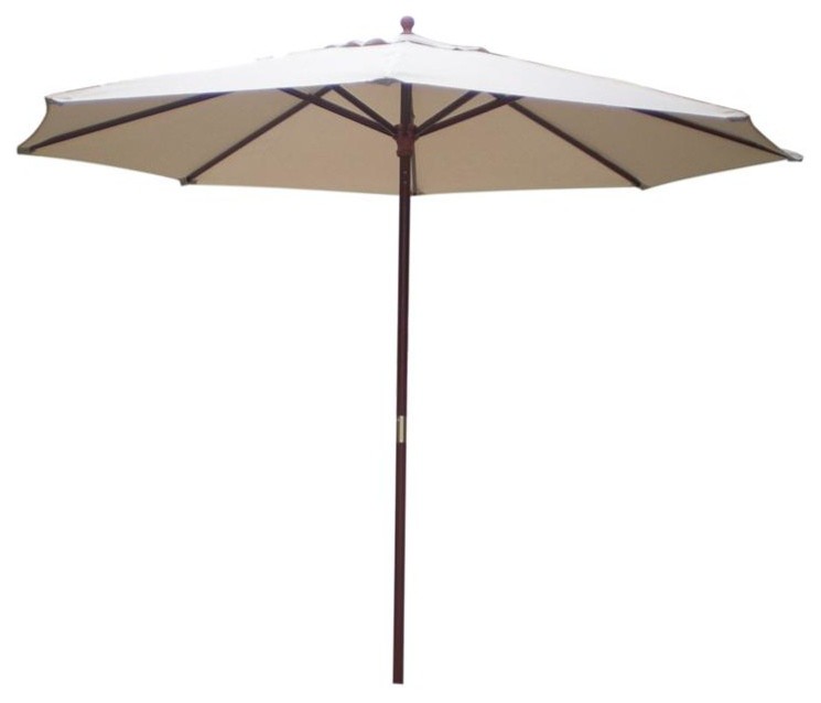 9 ft. Market Umbrella w Wooden Pole