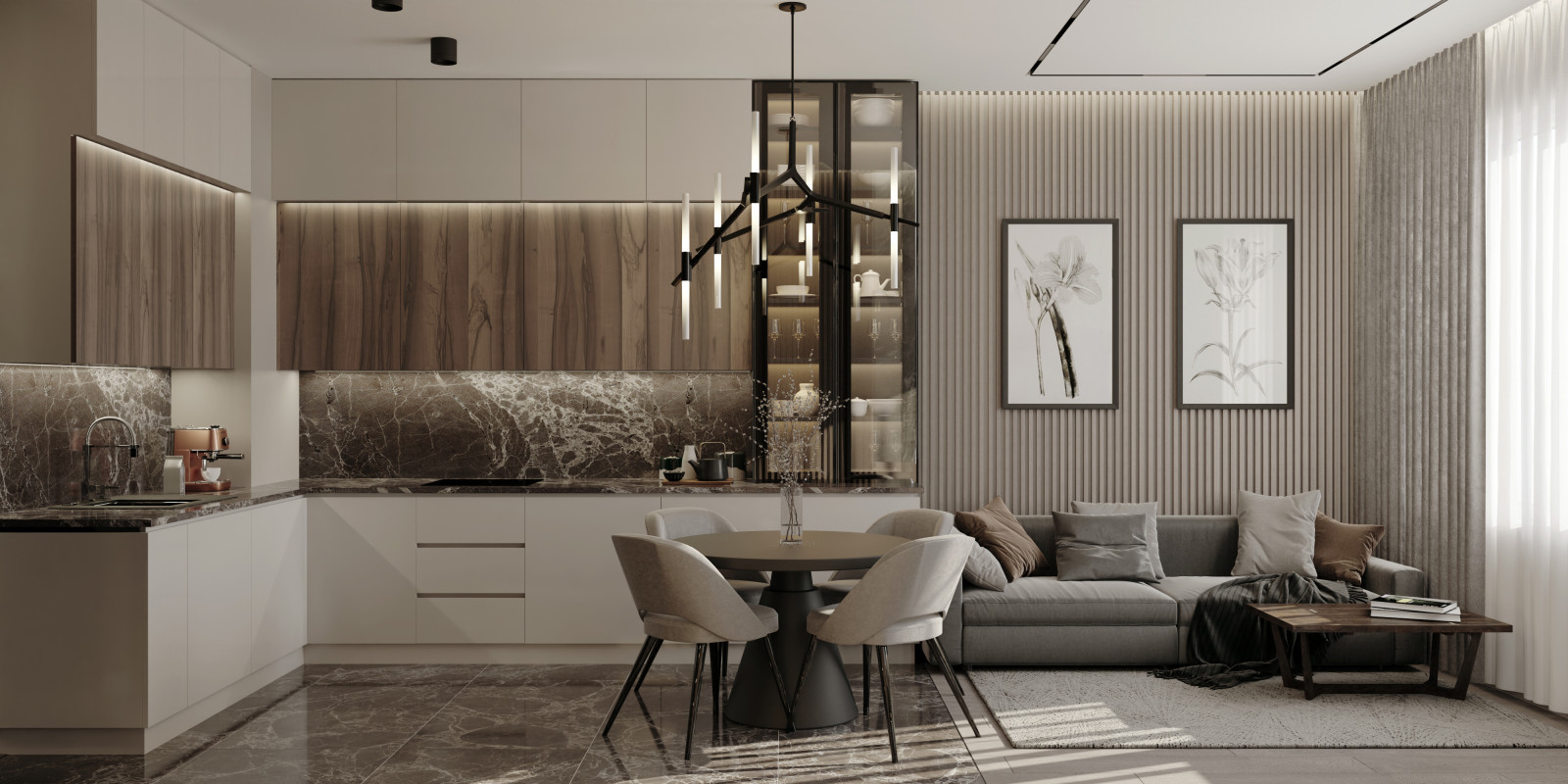 Современная квартира | 100кв.м. |