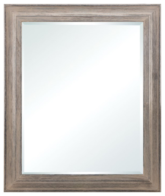 Elk Home Edison Mirror, Sandstorm Cream Farmhouse Bathroom Mirrors