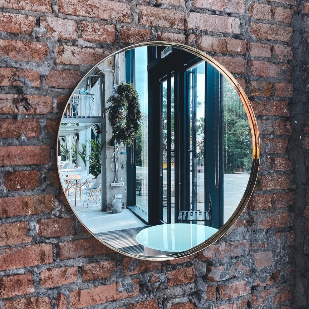 Латунное зеркало