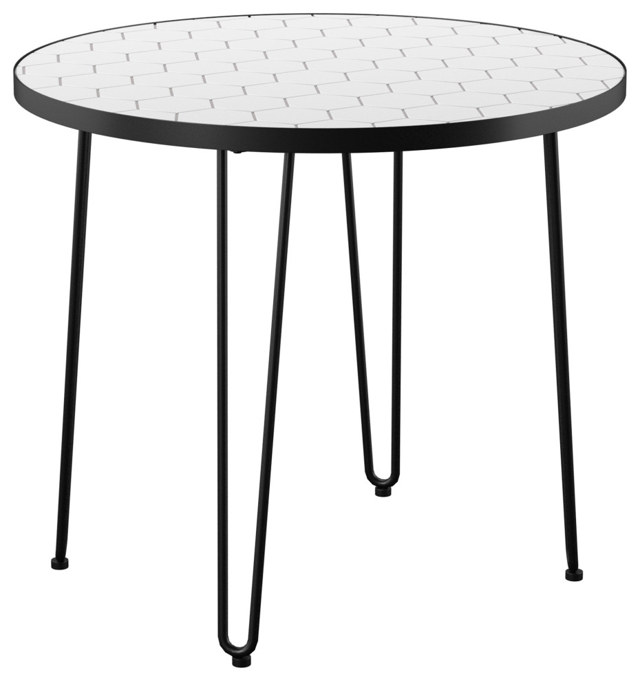 Batley Outdoor Dining Set 5Piece Beach Style Outdoor Dining Sets by SEI Houzz