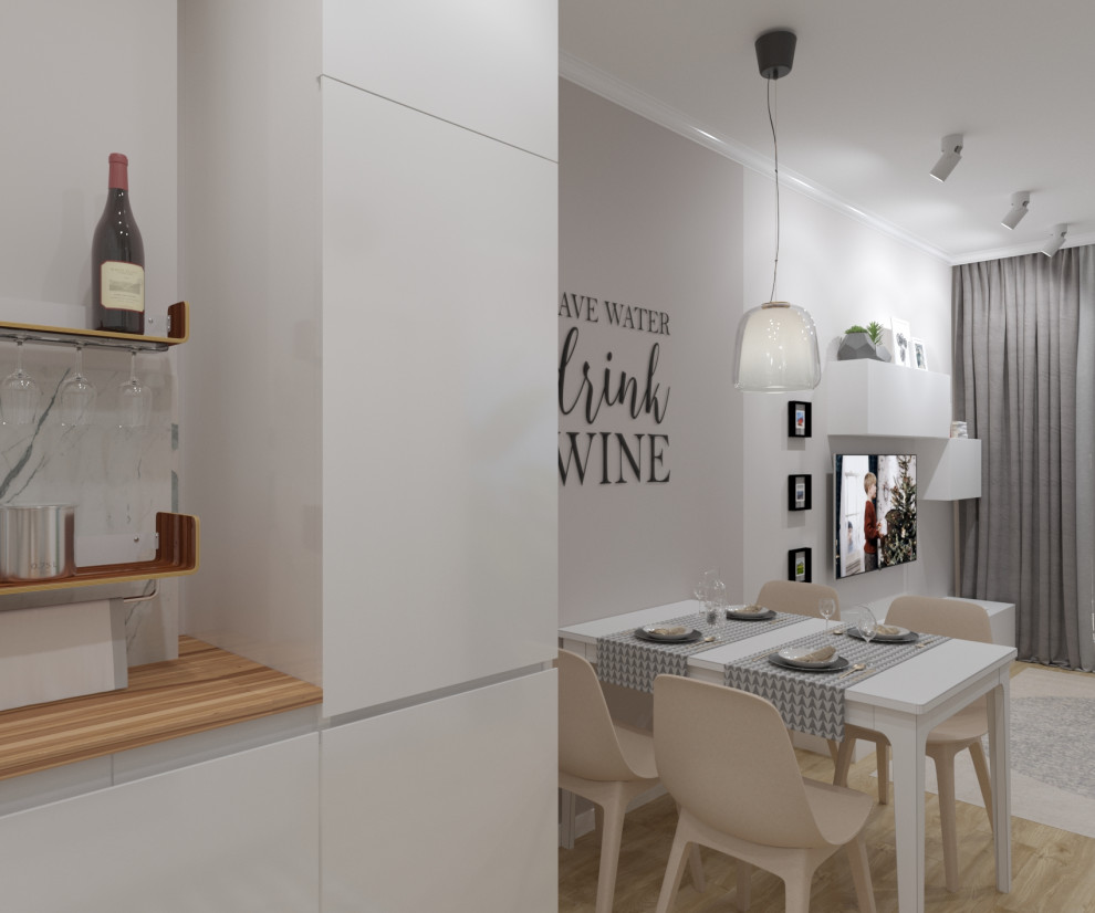 Современная квартира мечты на средний бюджет