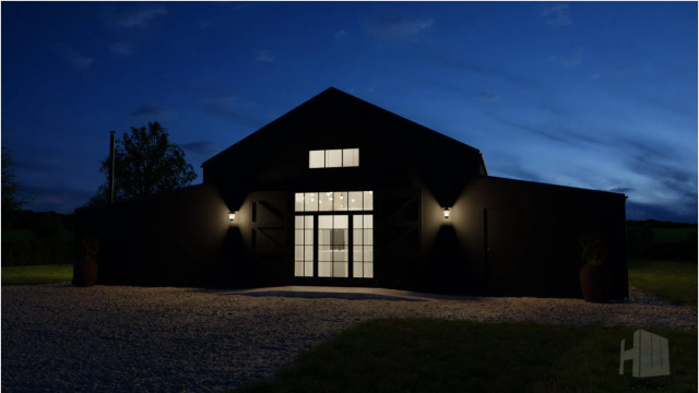 Barn Conversion moderne-hus-og-facade