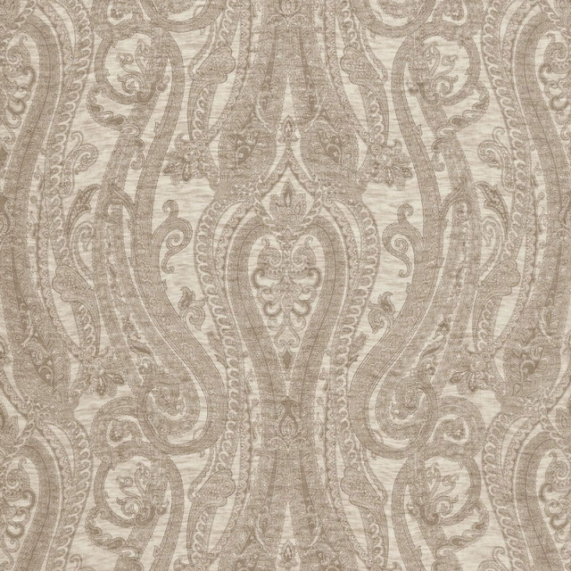 Schumacher Cachemire Linen Sheer Fabric, Greige - Traditional - Fabric ...