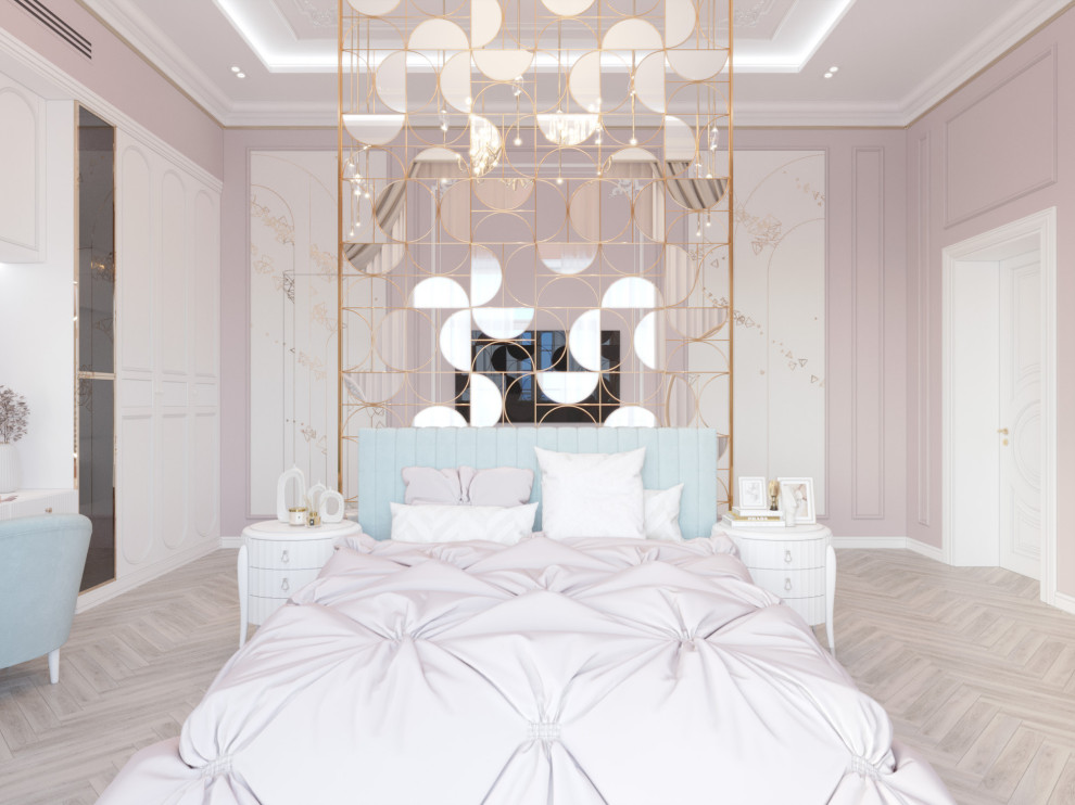 Большая детская с перегородкой