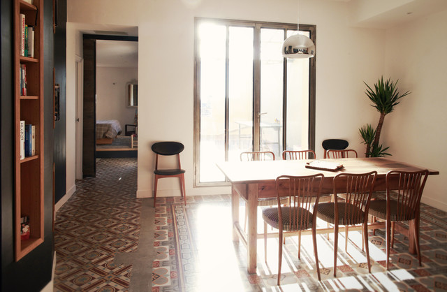 Appartement H's modern-esszimmer