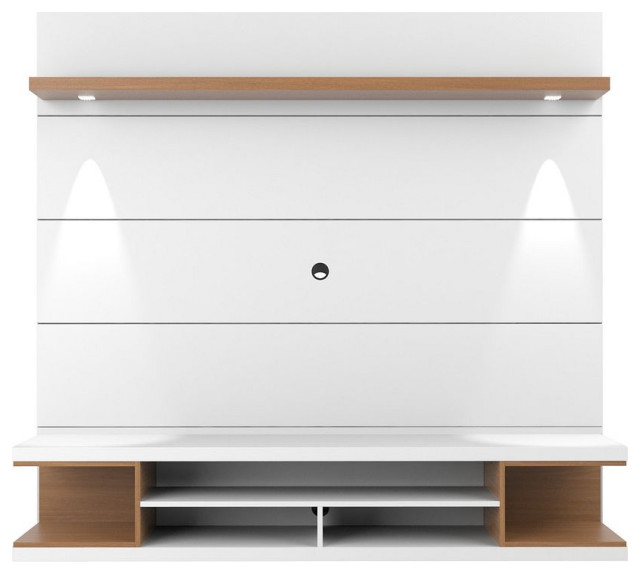 Manhattan Comfort Utopia Floating Theater Entertainment Center, Led