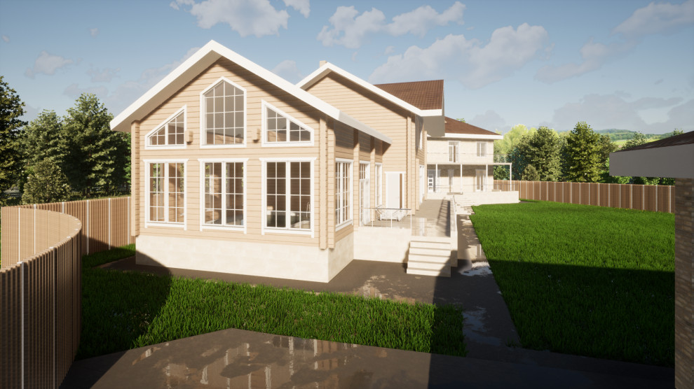 Жилой дом в Ленинградской области