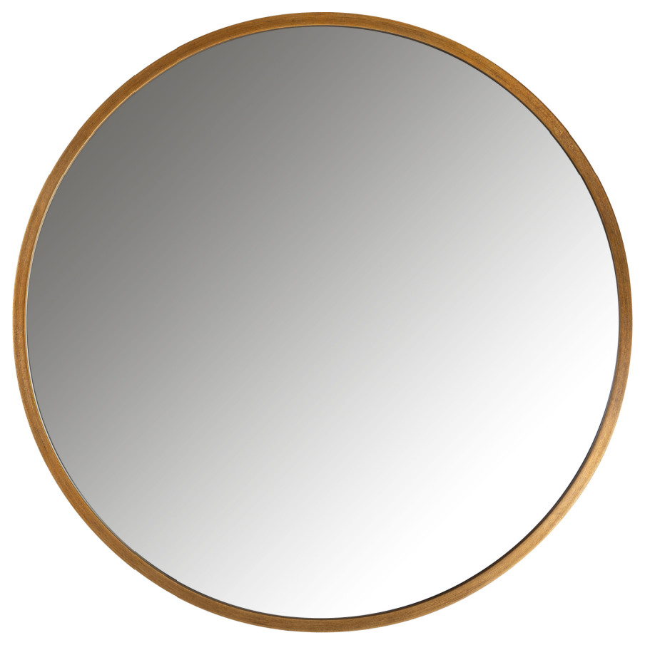 Framed Round Mirror | OROA Maeron - Contemporary - Wall Mirrors - by ...