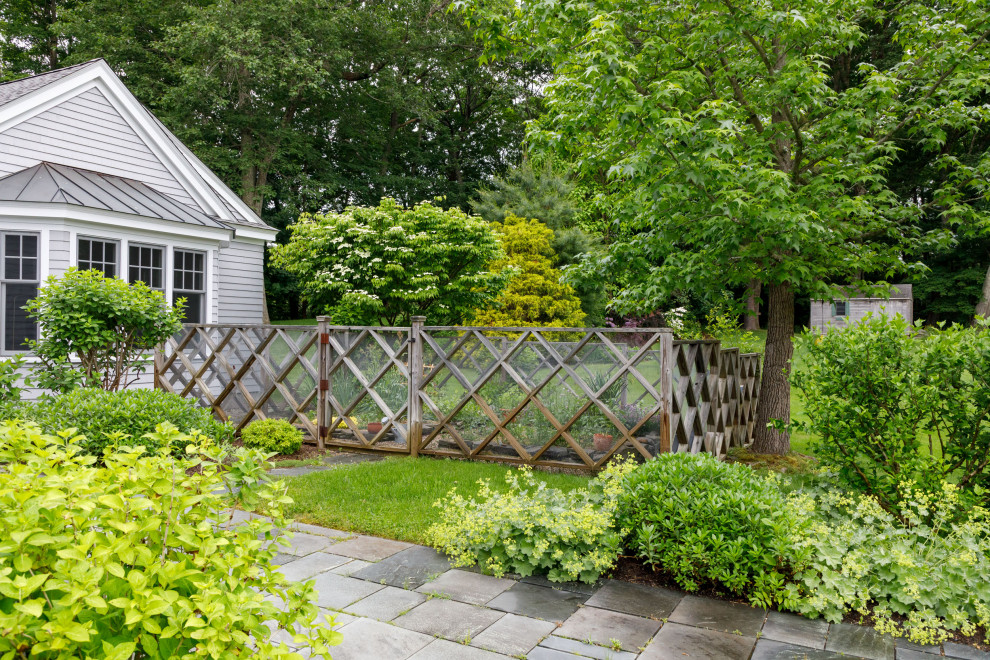 Photo of a transitional landscaping in Boston.