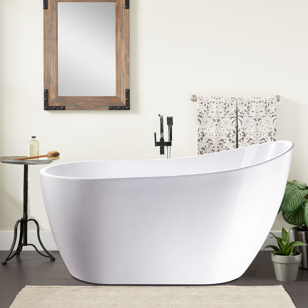 54 inch acrylic bathtub