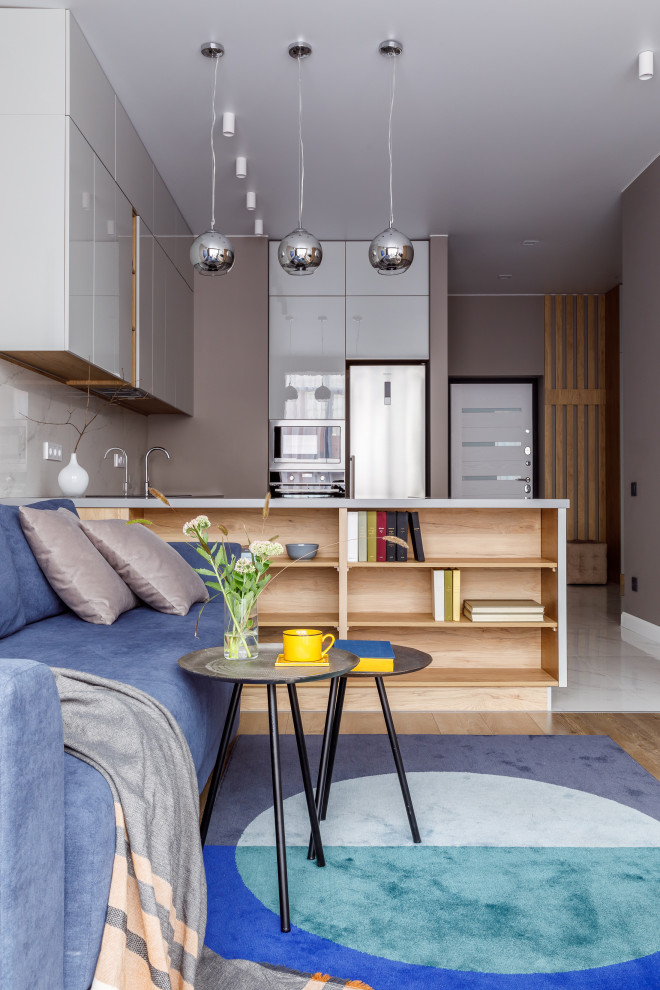 Светлая квартира с яркими акцентами 51 м²