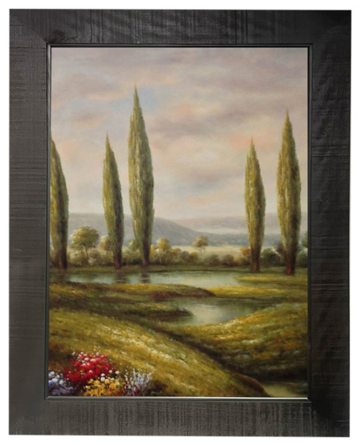 Forest Handmade Wall Art Framed Museum Quality Wall Decor Size: 44x56 ...