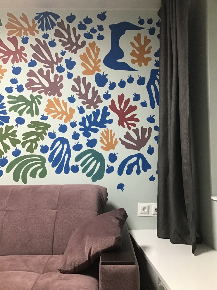 Роспись гостиной «Матисс»