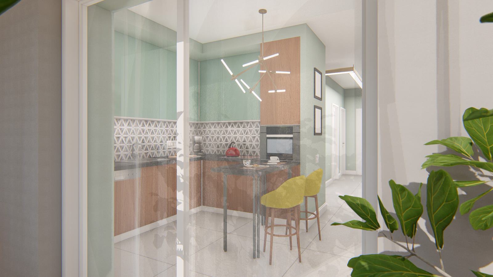 ЖК "Новый центр", 90 кв. м