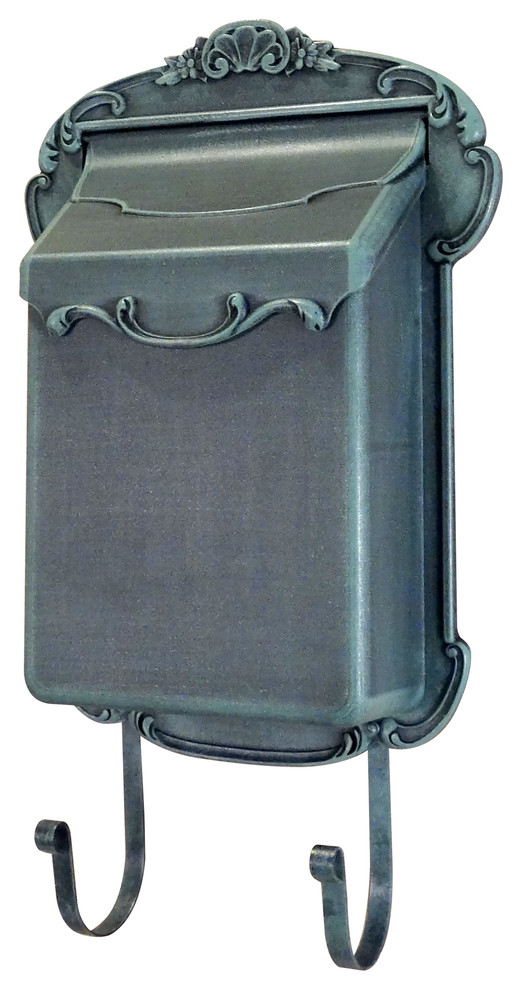 Victorian Vertical Wallmount Mailbox Traditional Mailboxes by Mid Atlantic Mailbox Inc Houzz
