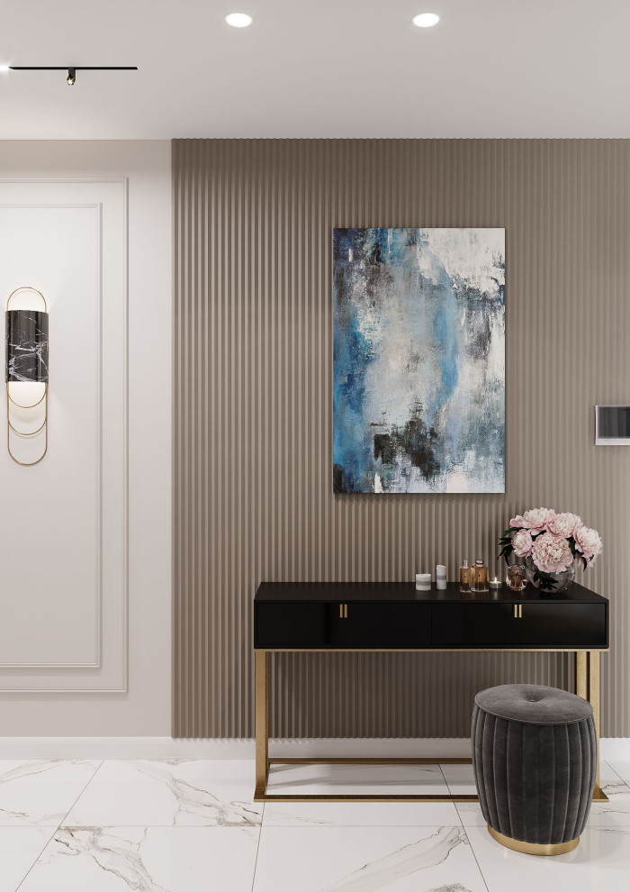 Проект квартиры "Классика и современность"