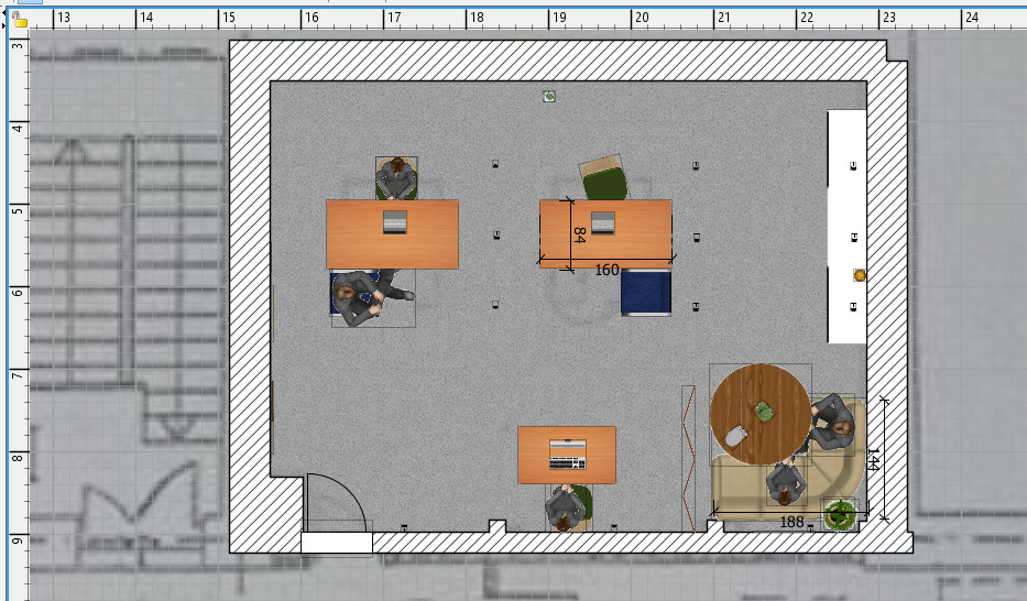 Офис с монсардой для творческой группы в центре Москвы