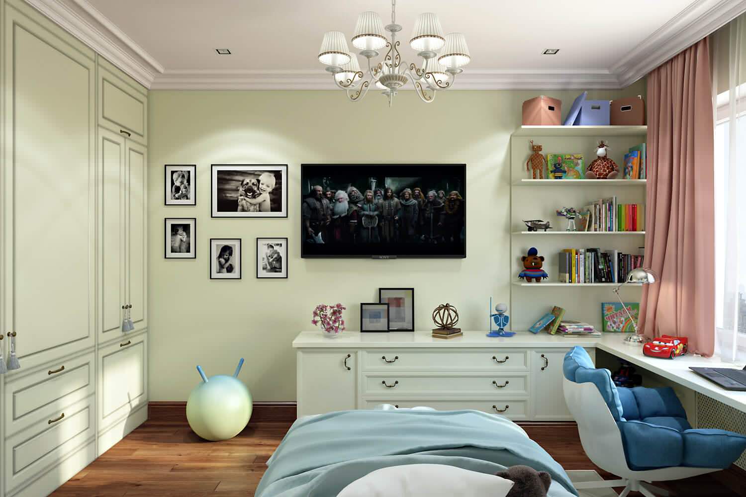 Дизайн квартиры "Семейная идиллия"