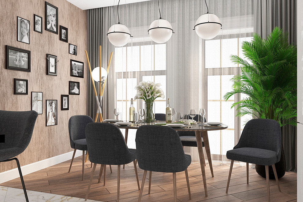 Дизайн-проект загородного дома 2 г. Тверь