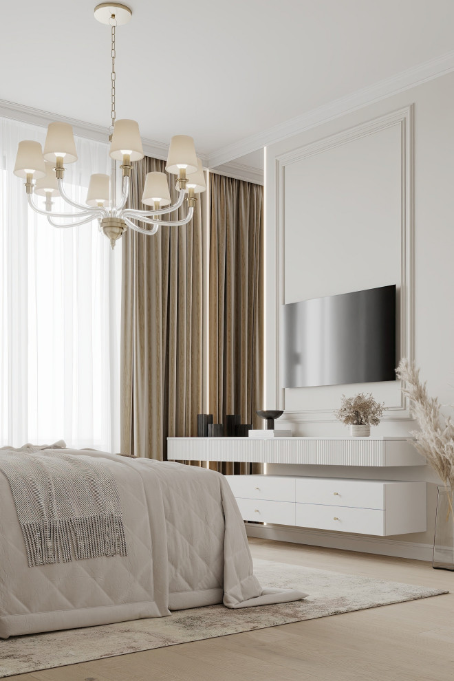 Дизайн и ремонт квартиры в ЖК Сердце Столицы - Поэзия неоклассики