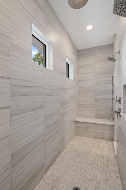Sunset Blvd. - Transitional bathroom