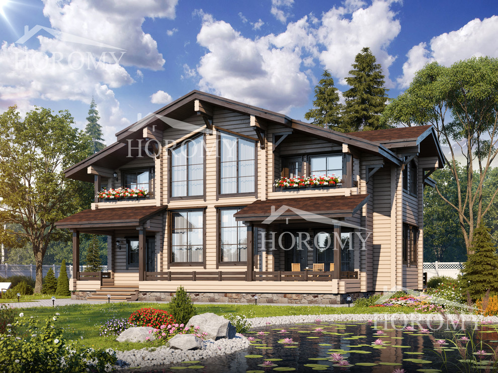 Проекты домов из клееного бруса