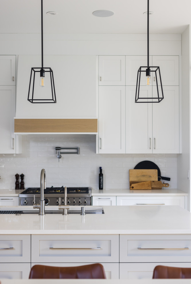 Inspiration for a transitional kitchen remodel in Vancouver